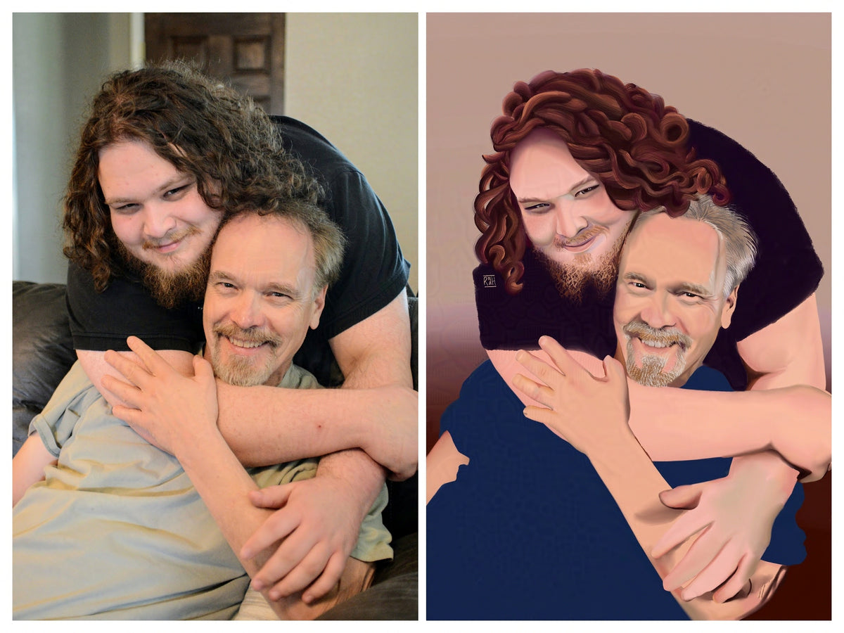 Digital Family Portrait Commission